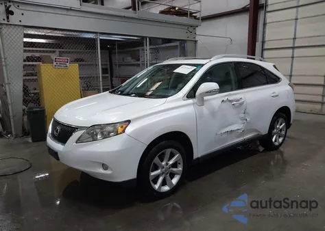 2010 Lexus Rx 350 z USA, uszkodzony, nr VIN JTJBK1BA2A2407254